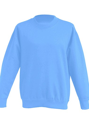 FELPA GIROCOLLO KID unisex ( JHK T-SHIRT ) sky
